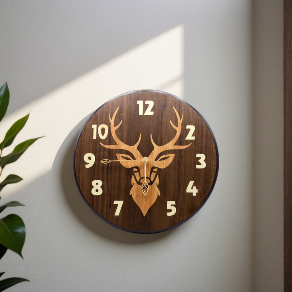 Wooden Clock 1